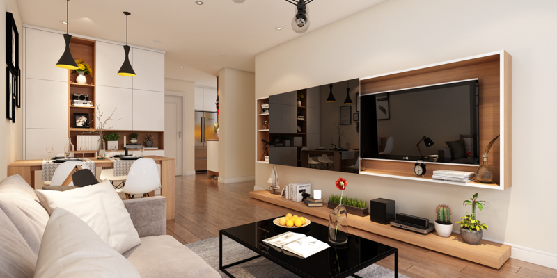 Thiết kế nội thất chung cư 70m2 gia chủ có thể lựa chọn theo nhiều phong cách khác nhau