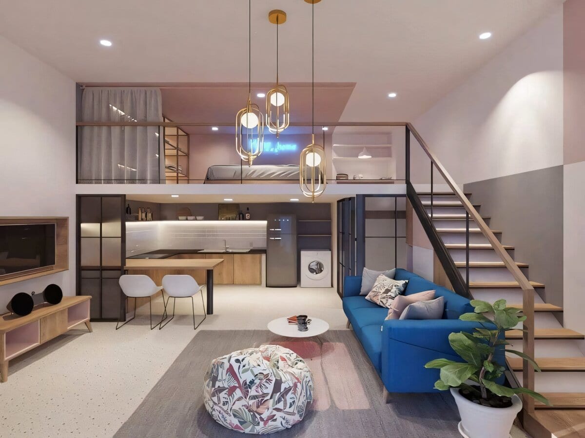 Phòng ngủ nằm trên bếp có sao không