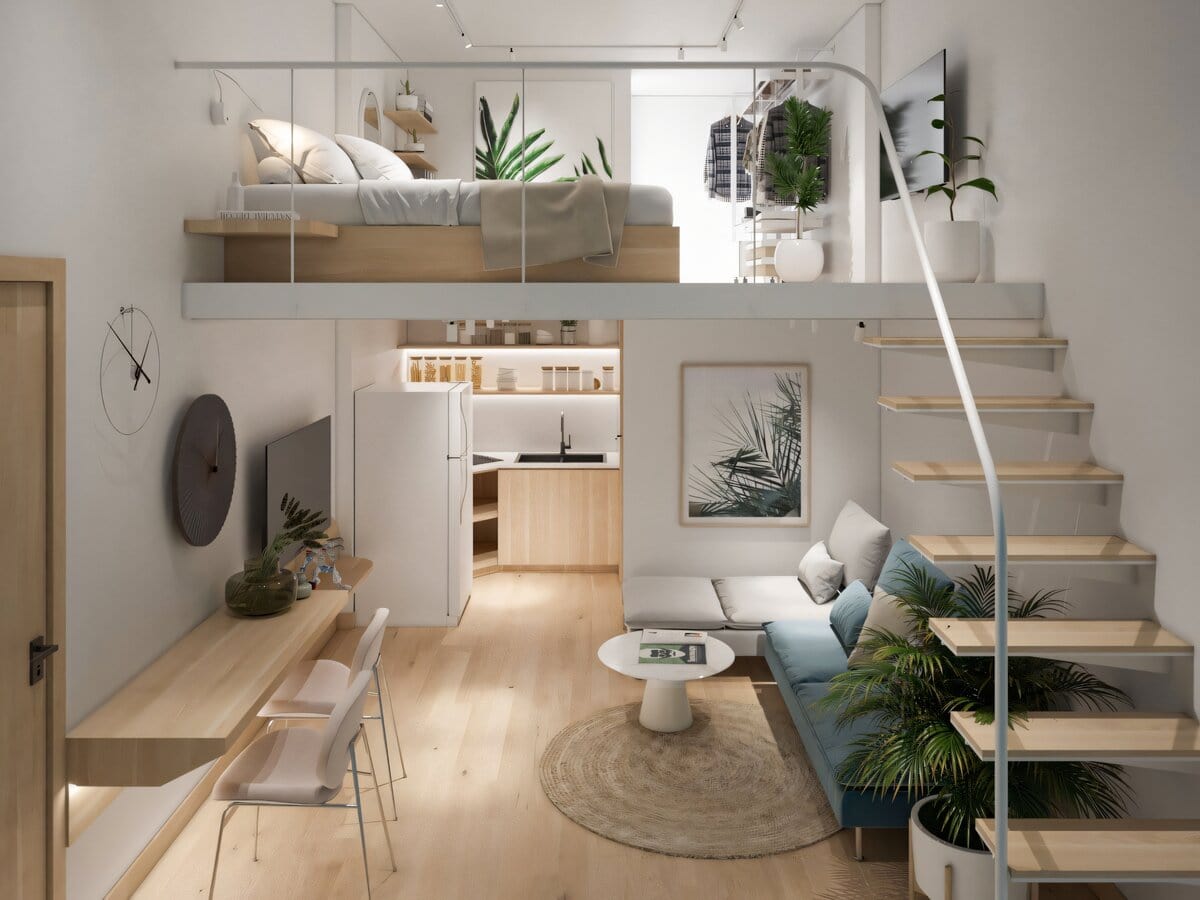 Phòng ngủ nằm trên bếp có sao không