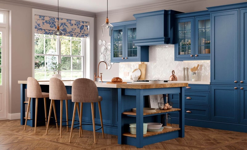 Thiết kế nội thất bếp với phong cách Châu Âu hợp phong thủy (Nguồn sưu tầm)