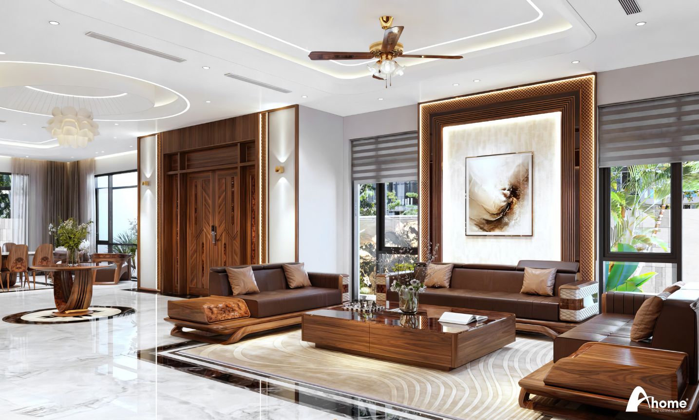 Thiết kế nội thất nhà phố