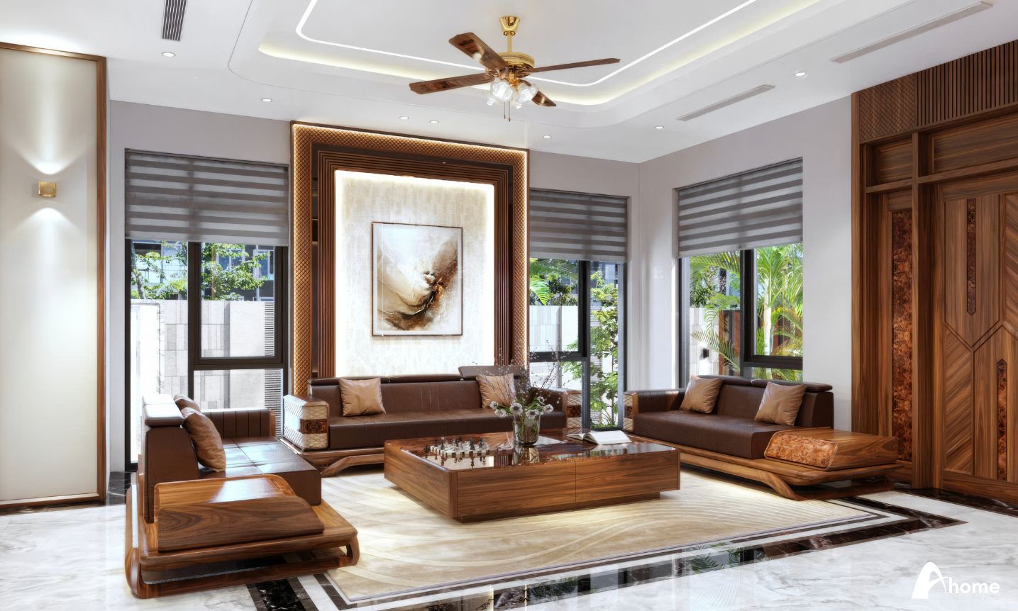 Thiết kế nội thất nhà phố