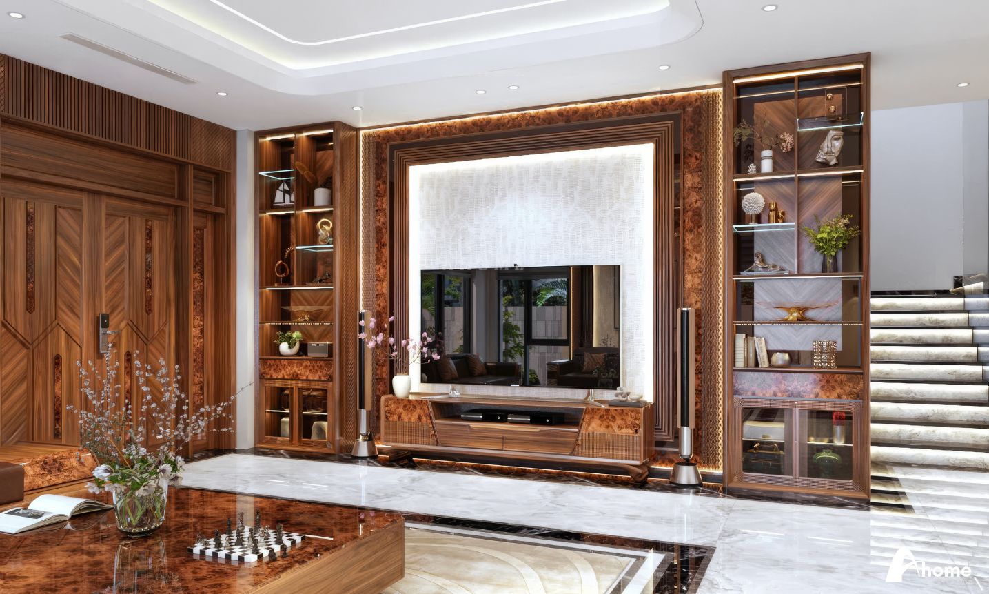 Thiết kế nội thất nhà phố