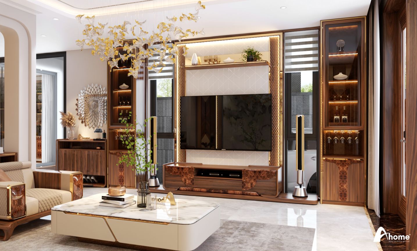 Thiết kế nội thất nhà phố