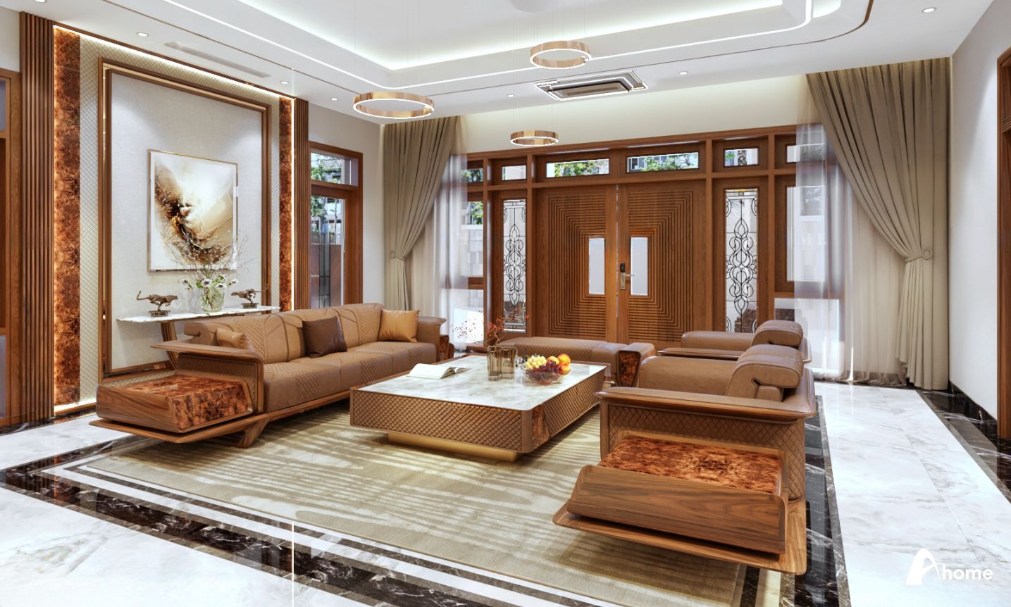 Thiết kế nội thất nhà phố