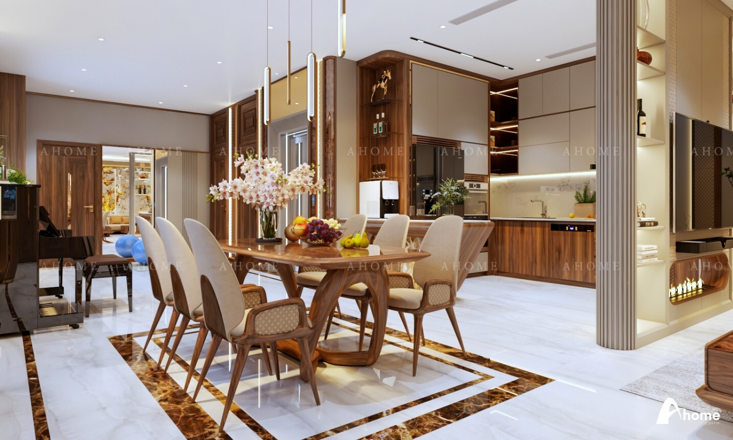 nội thất gỗ óc chó