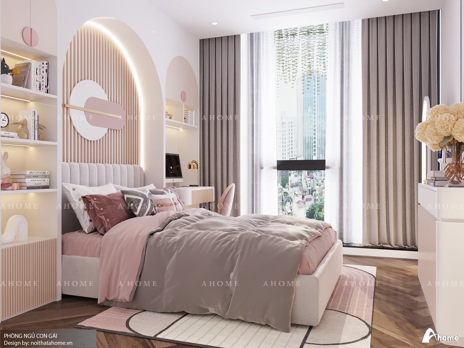 Thiết kế cửa 1 cánh đơn giản