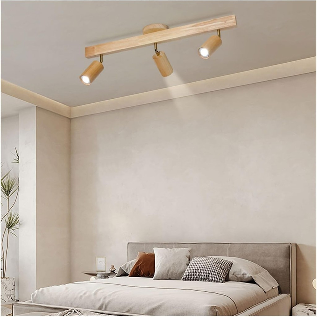 Đèn rọi trang trí phòng ngủ tạo nên phong cách nghệ thuật (Nguồn sưu tầm)