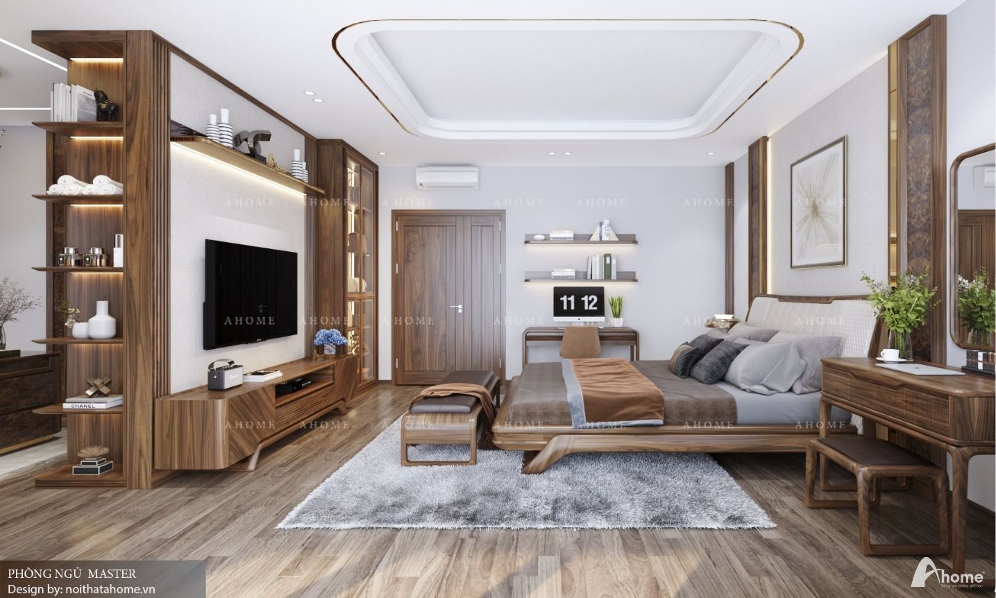 nội thất gỗ óc chó hà nội