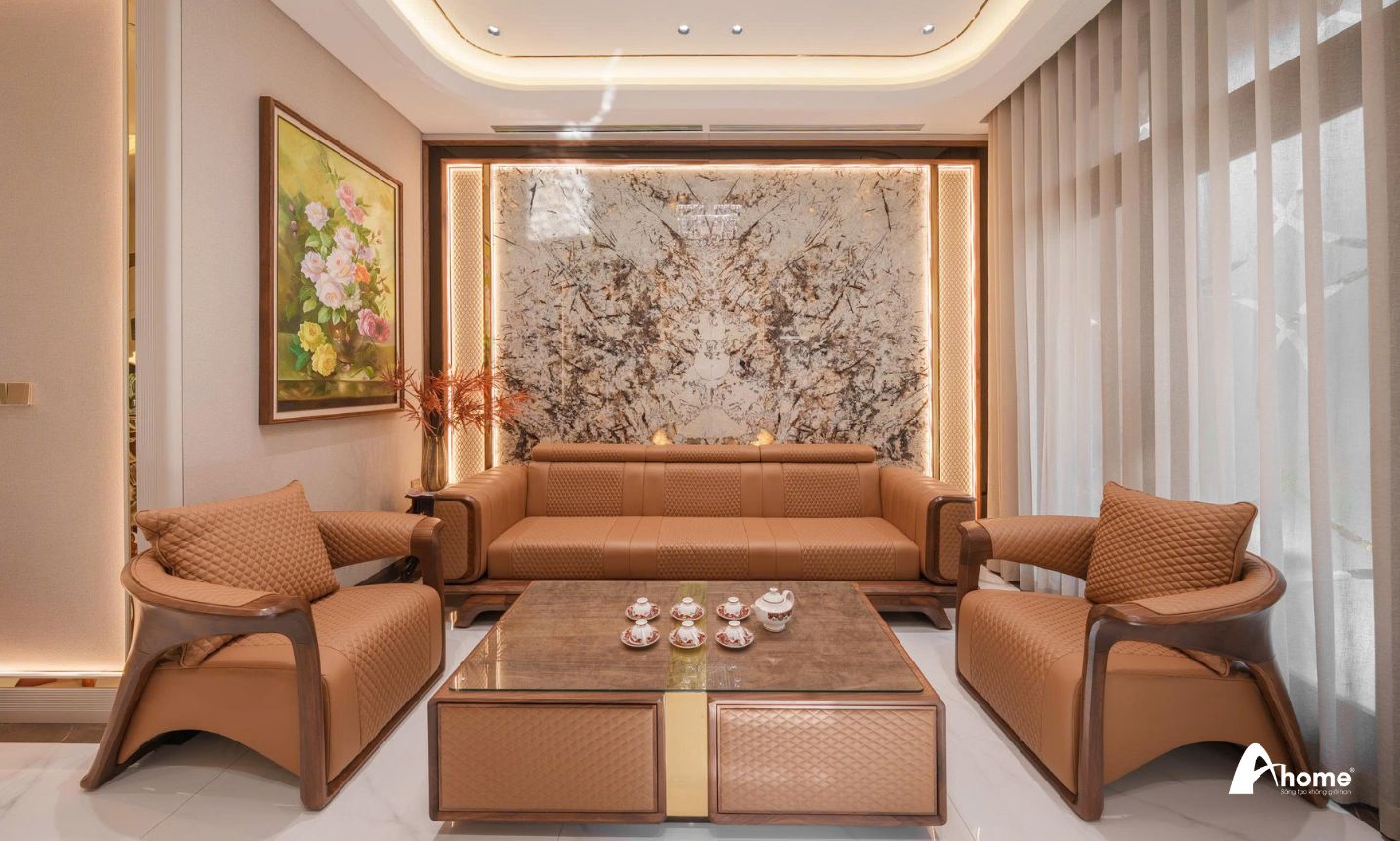 Mẫu ghế sofa đơn phòng khách