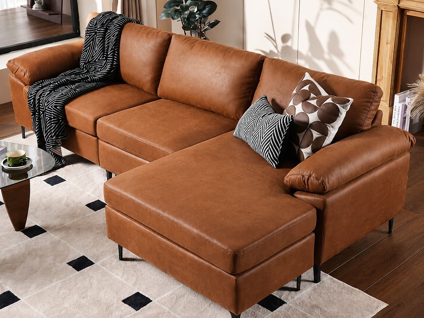 kích thước sofa chữ l