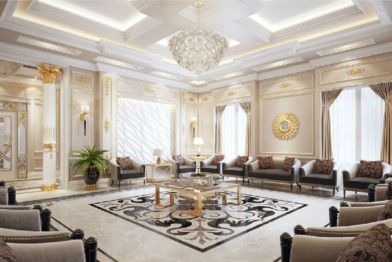 Phong cách thiết kế nội thất cổ điển yêu cầu sự cân bằng tỉ mỉ