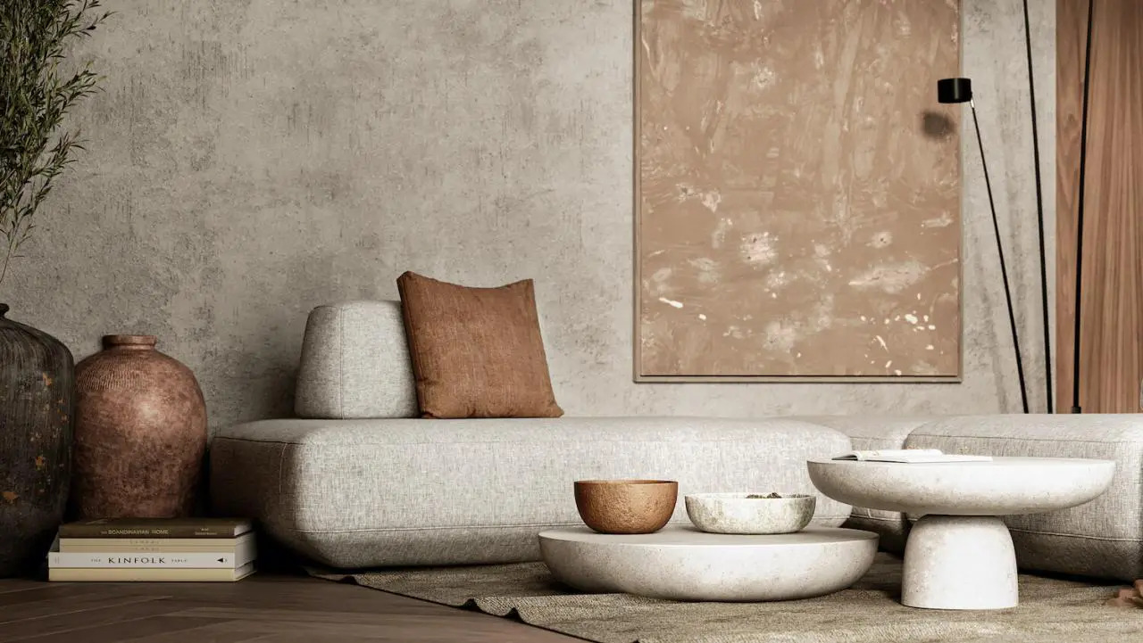Wabi Sabi sử dụng các vật liệu chủ yếu từ thiên nhiên (Nguồn sưu tầm)