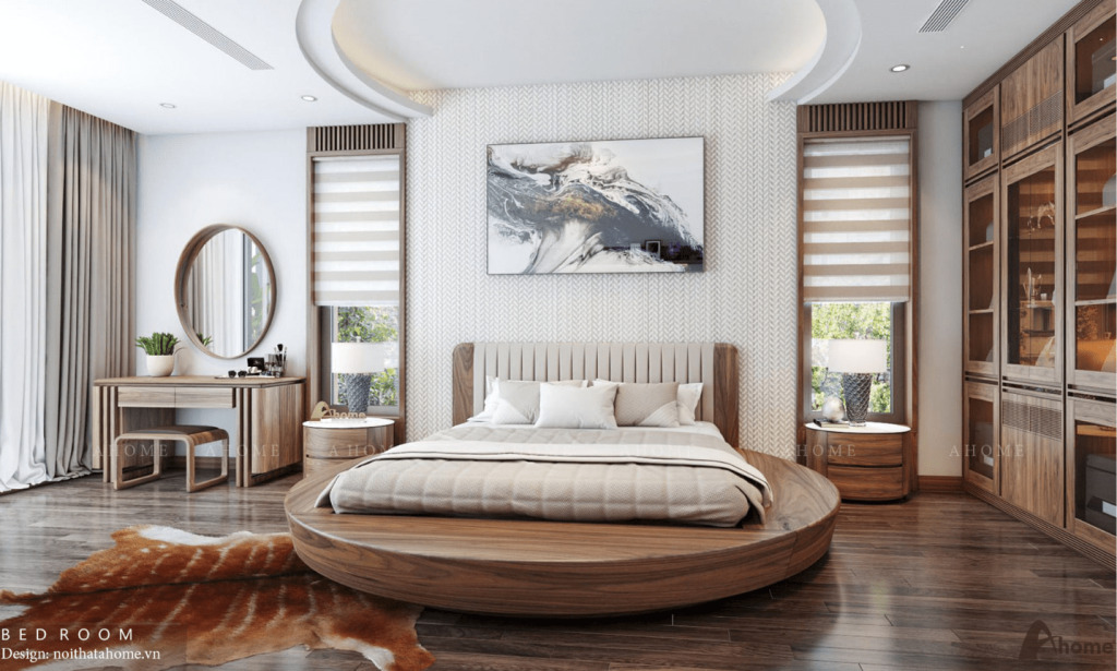Dùng tranh treo tường để tạo thêm điểm nhấn 