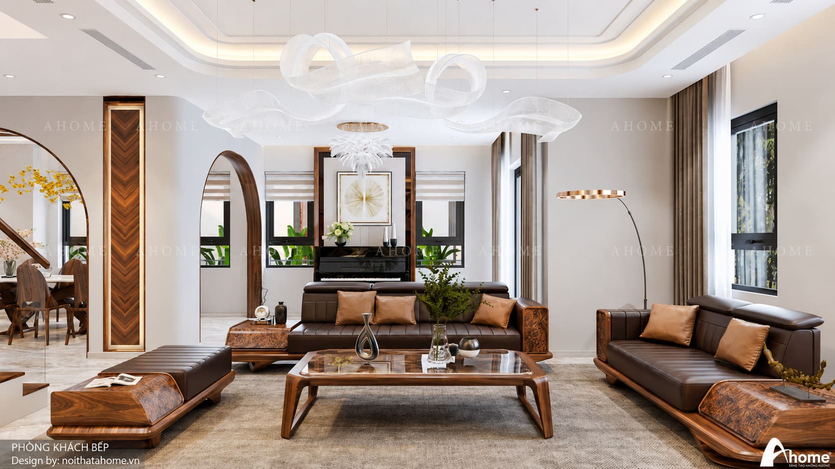 sofa chân thuyền
