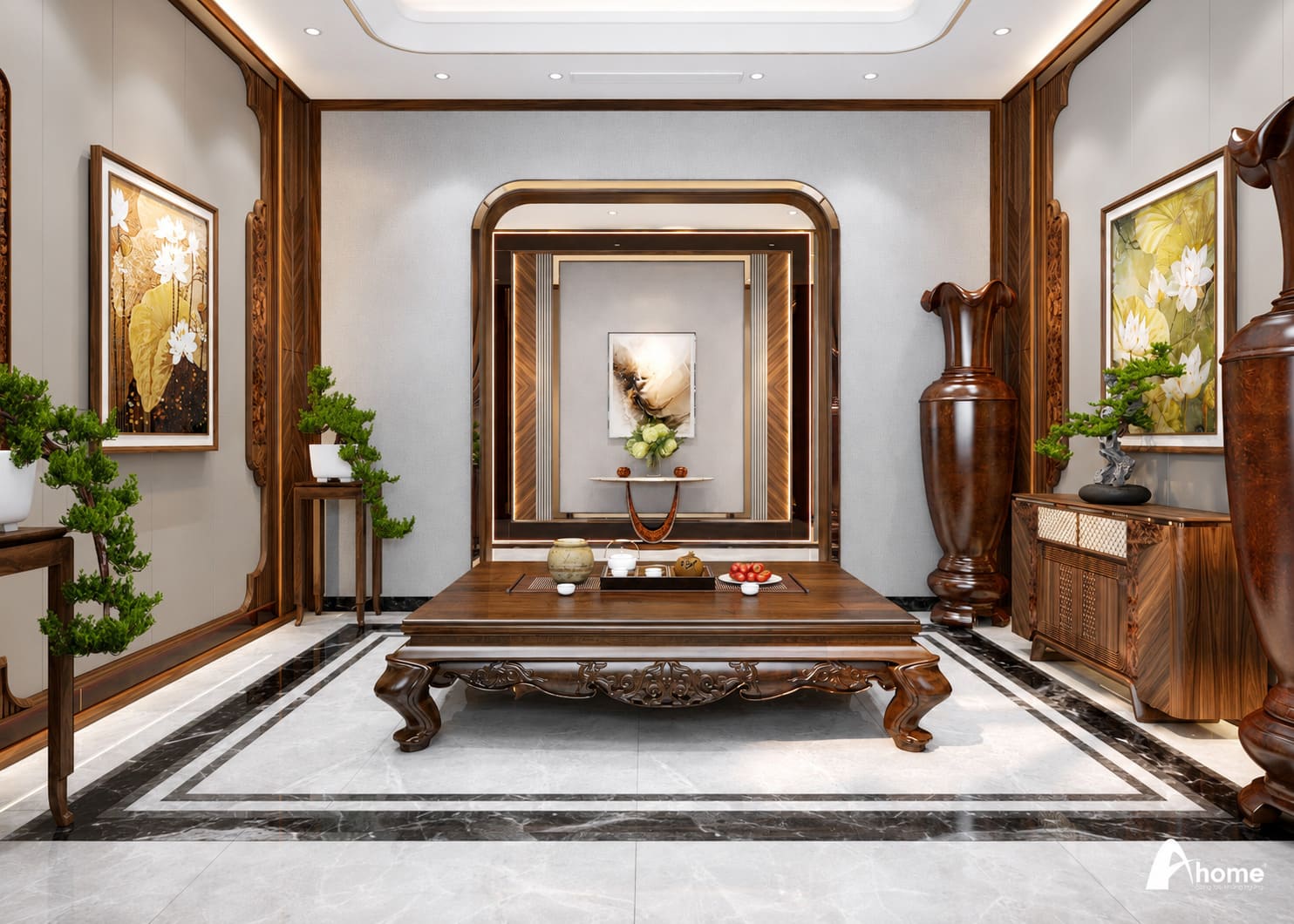 sofa chân thuyền