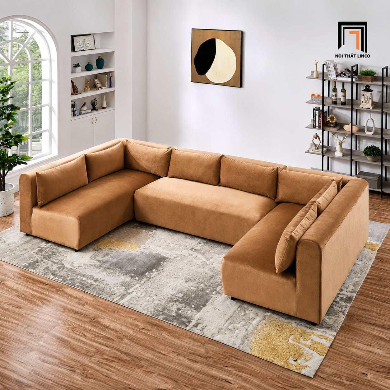 sofa chữ u