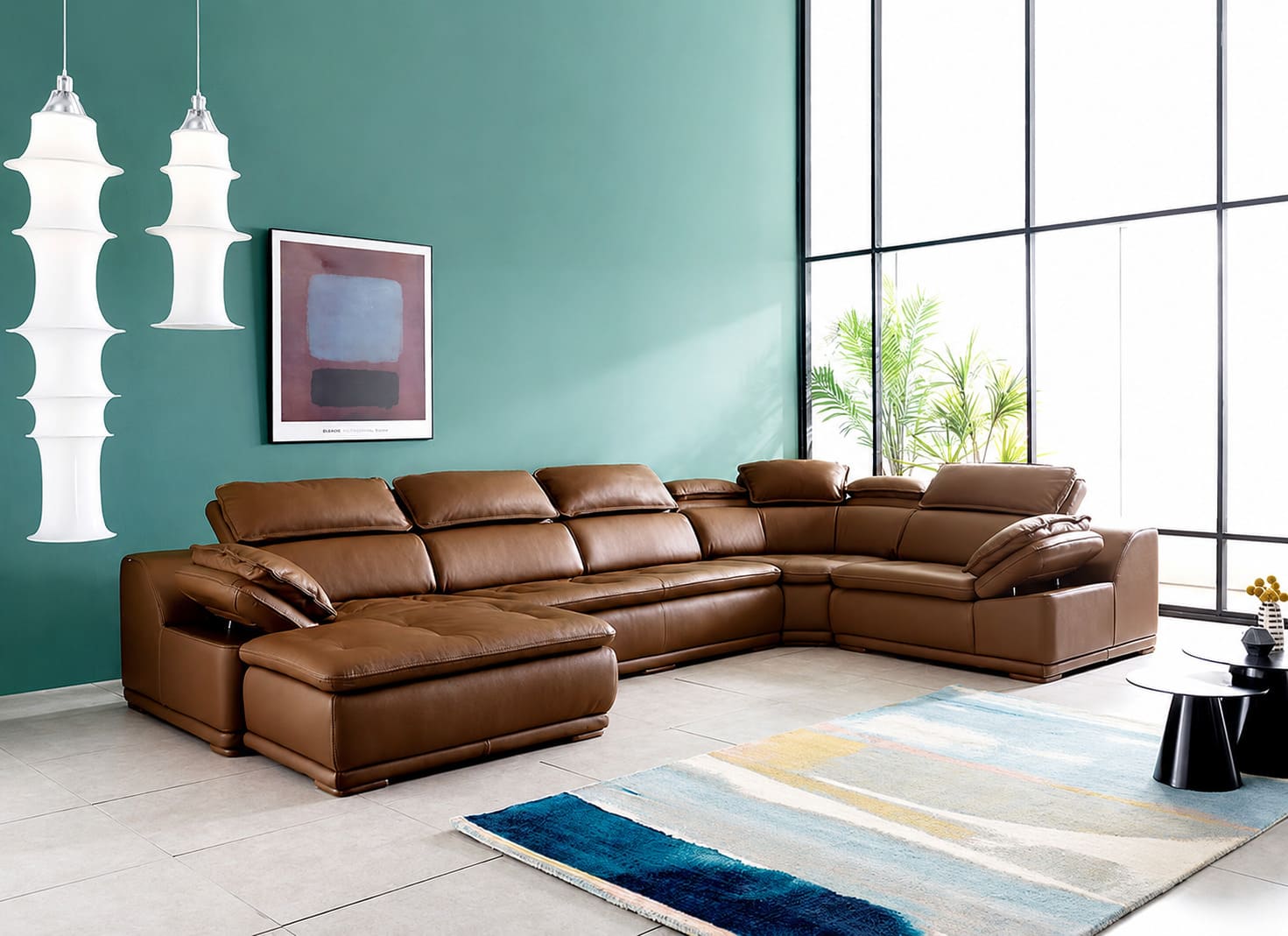 sofa chữ u