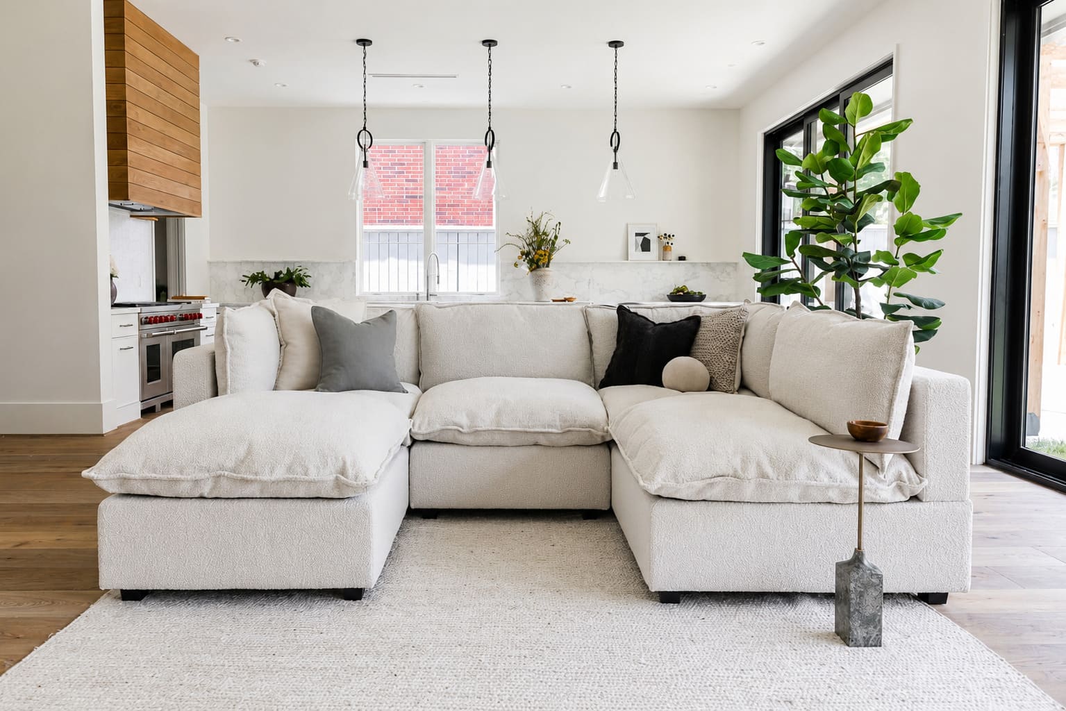sofa chữ u