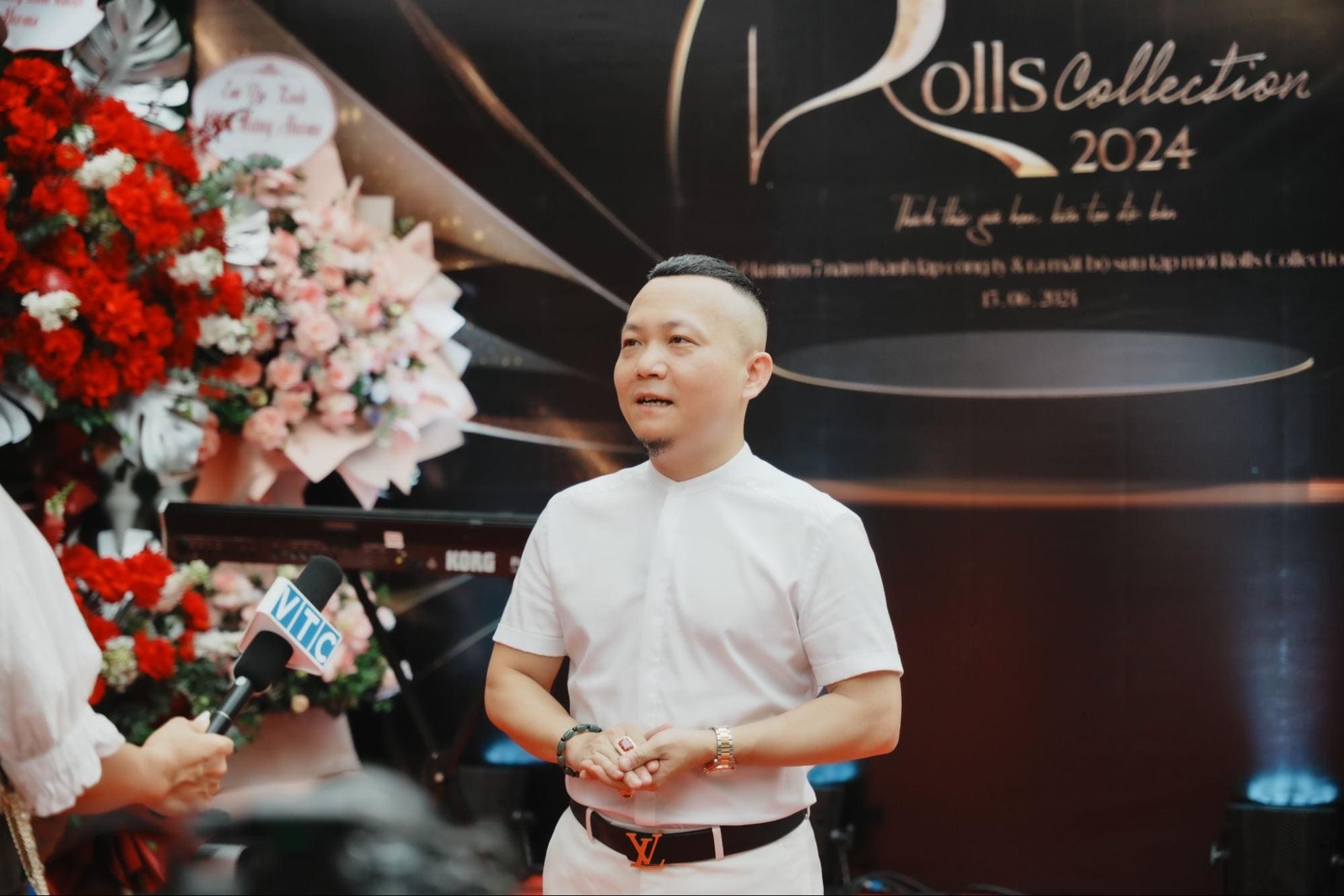 Tổng Giám Đốc Lưu Phúc Lộc phát biểu tại sự kiện