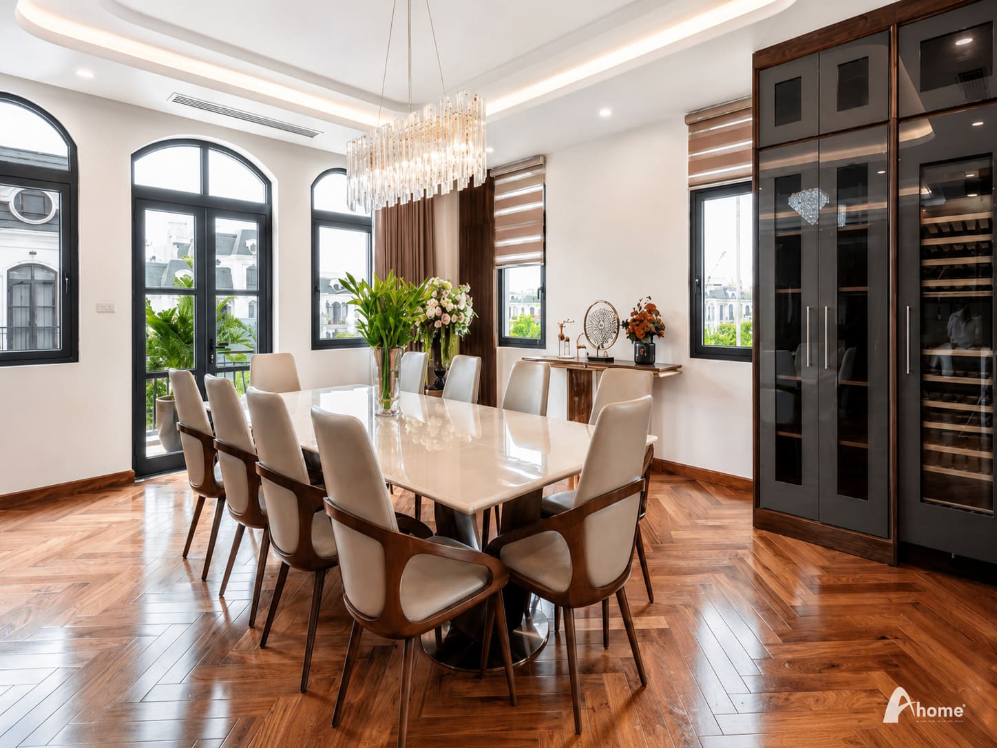 thi công nội thất chung cư vinhomes park hill
