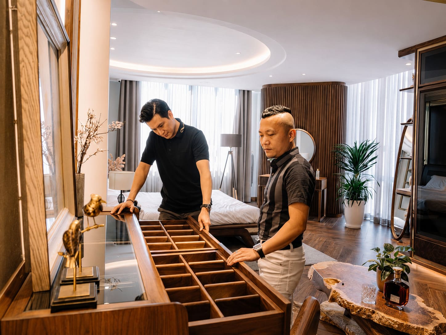 thi công nội thất chung cư vinhomes park hill