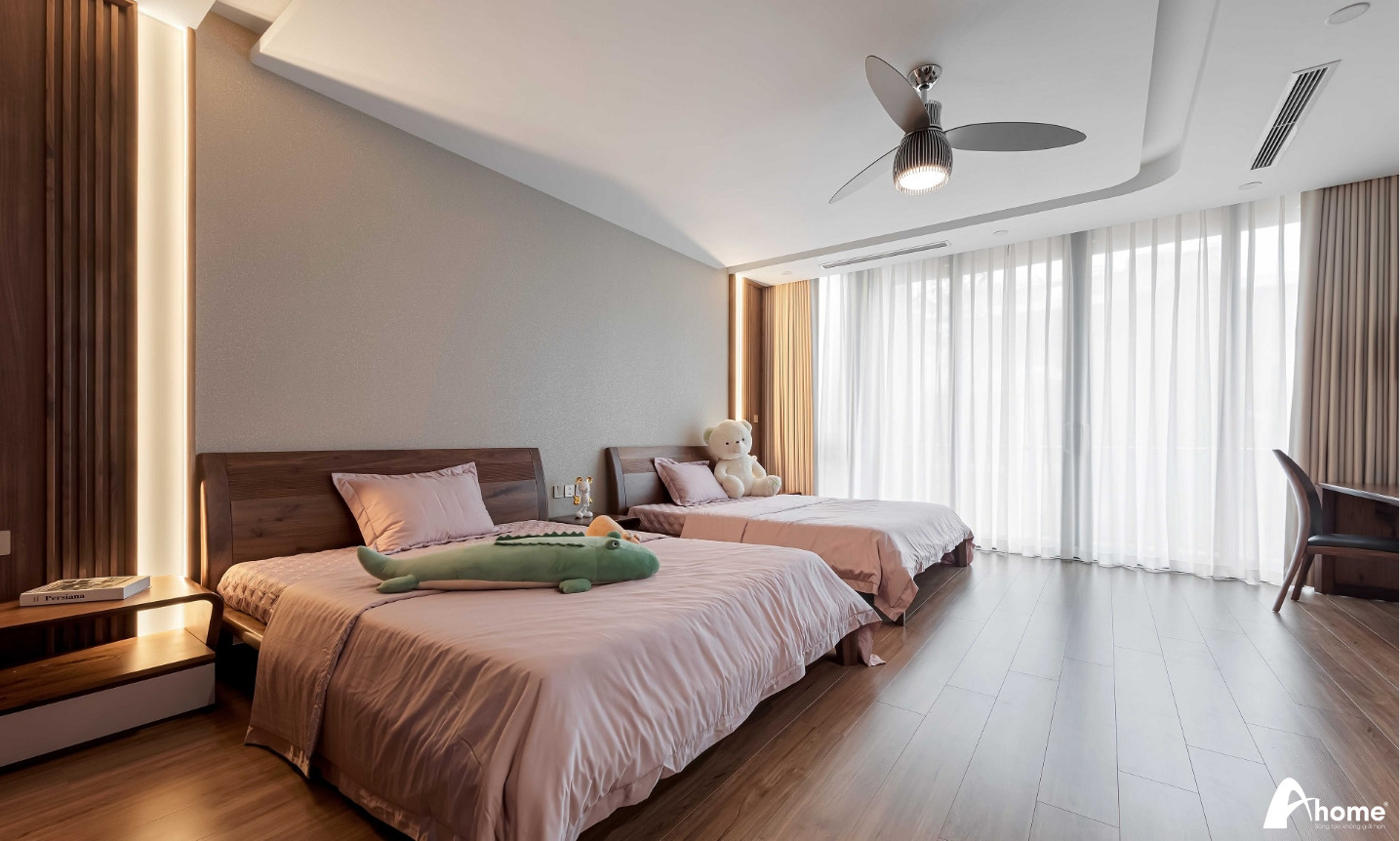 Thiết kế phòng ngủ dành cho trẻ em trẻ trung năng động