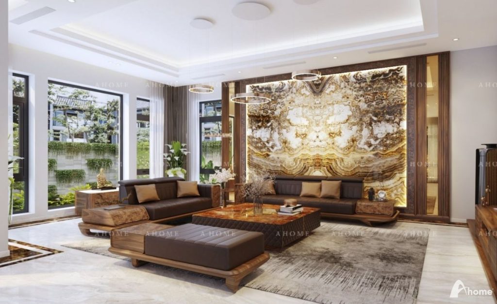 Thi công nội thất phòng khách