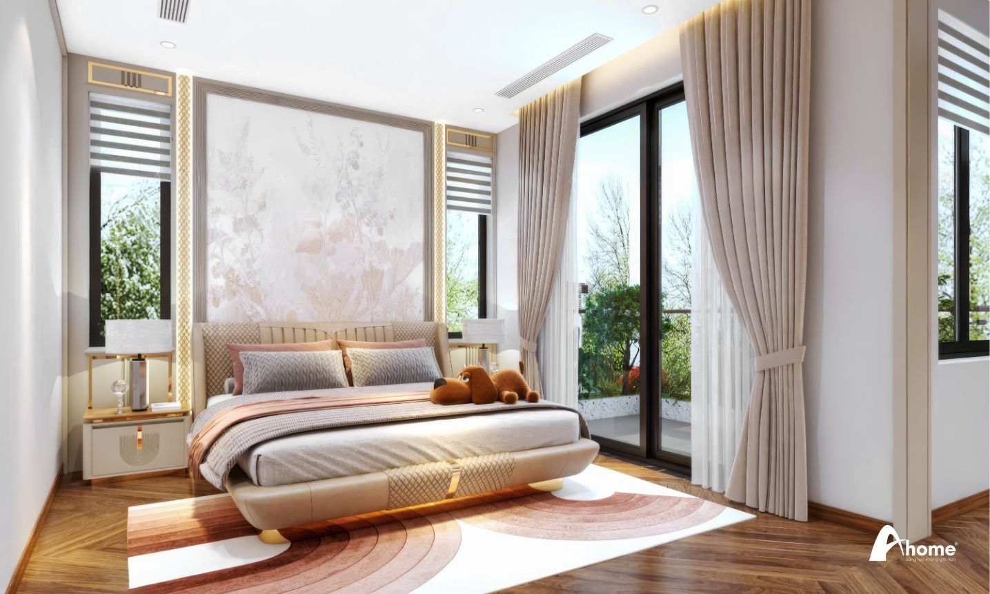 Đảm bảo yếu tố ánh sáng trong thiết kế nội thất phòng ngủ