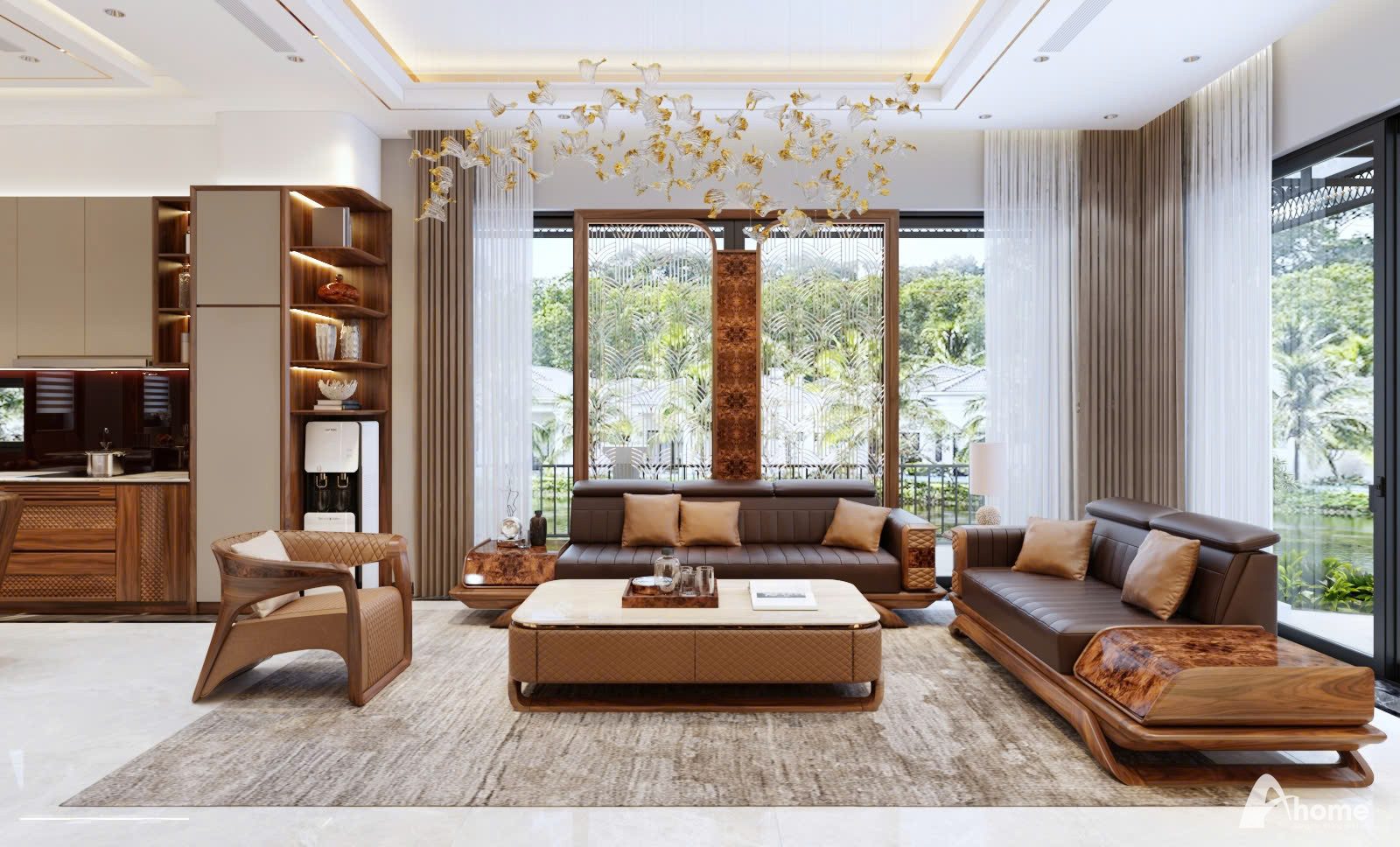 thiết kế nội thất biệt thự ciputra