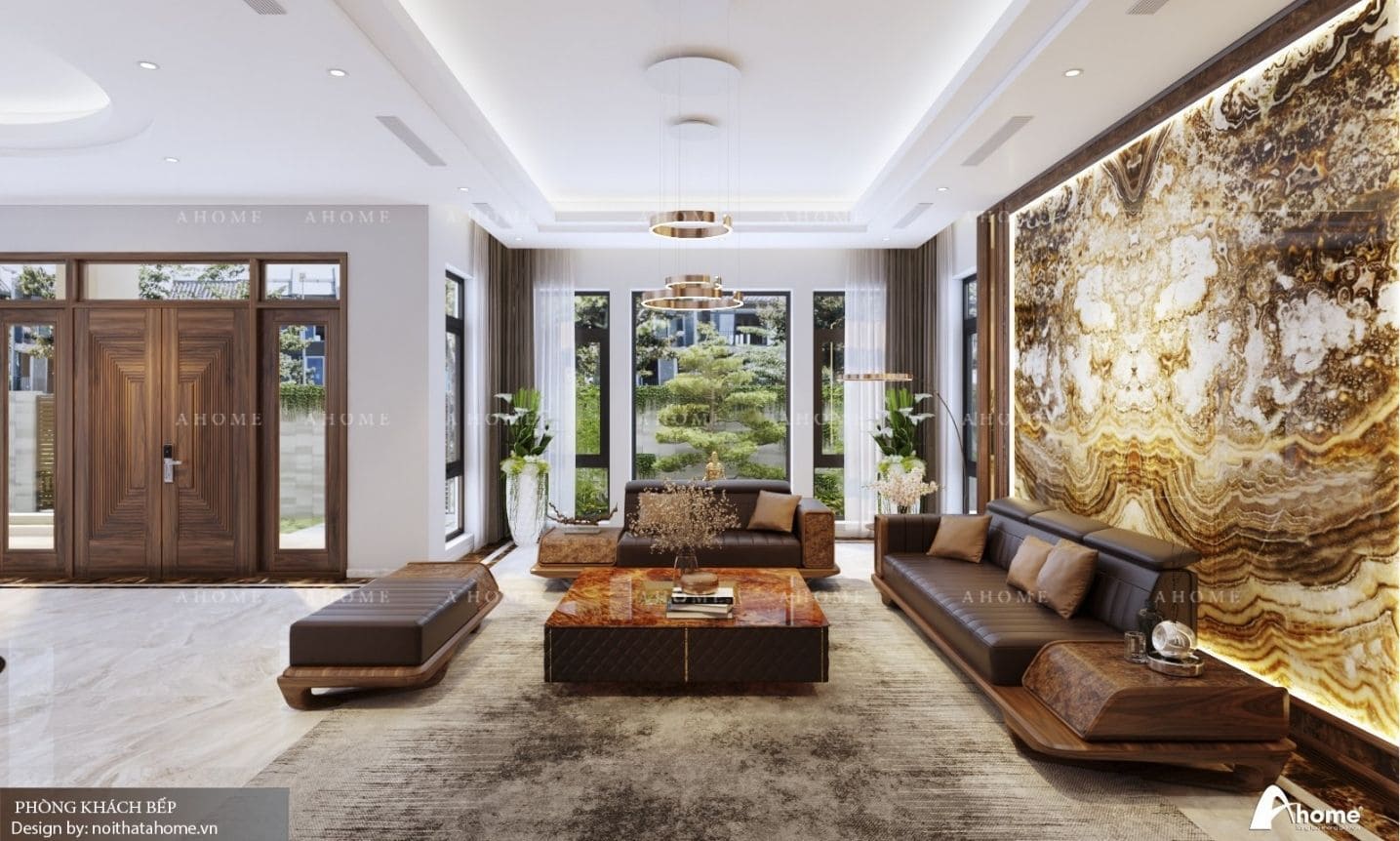 thiết kế nội thất biệt thự gamuda