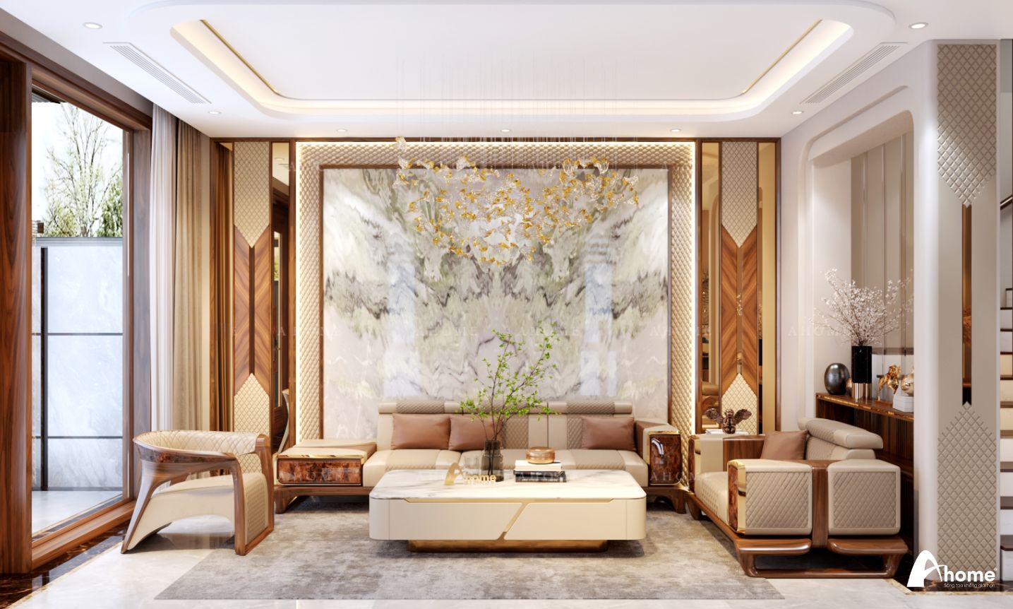 thiết kế nội thất biệt thự Splendora Bắc An Khánh