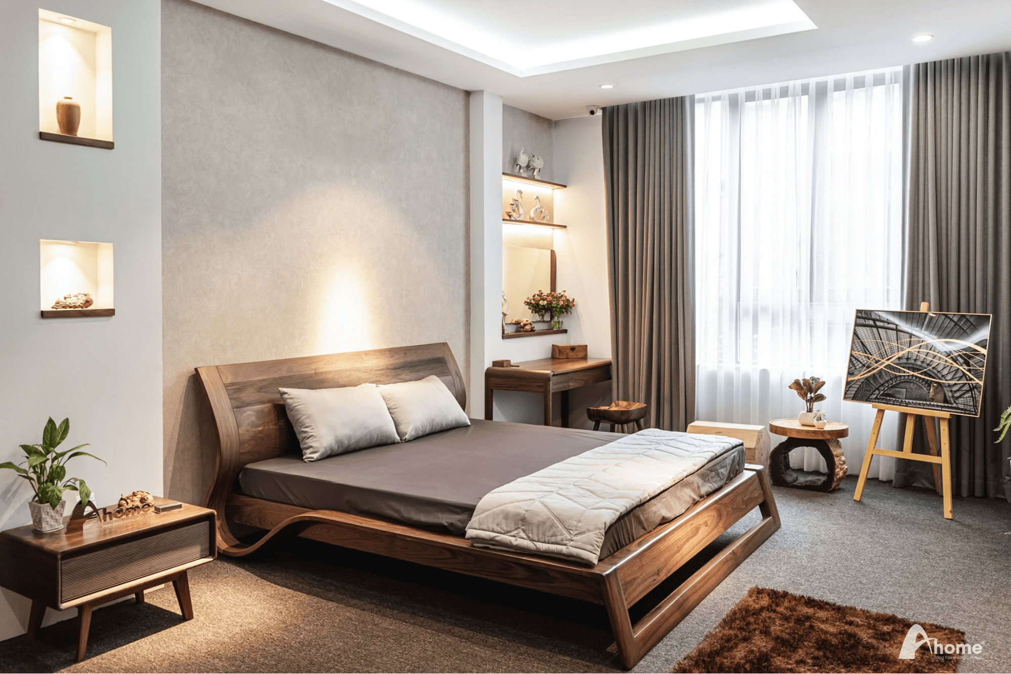 thiết kế nội thất chung cư 55m2