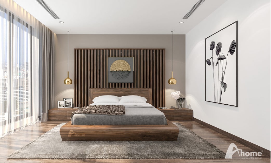 Nội thất chung cư 100m2 với 3 phòng ngủ