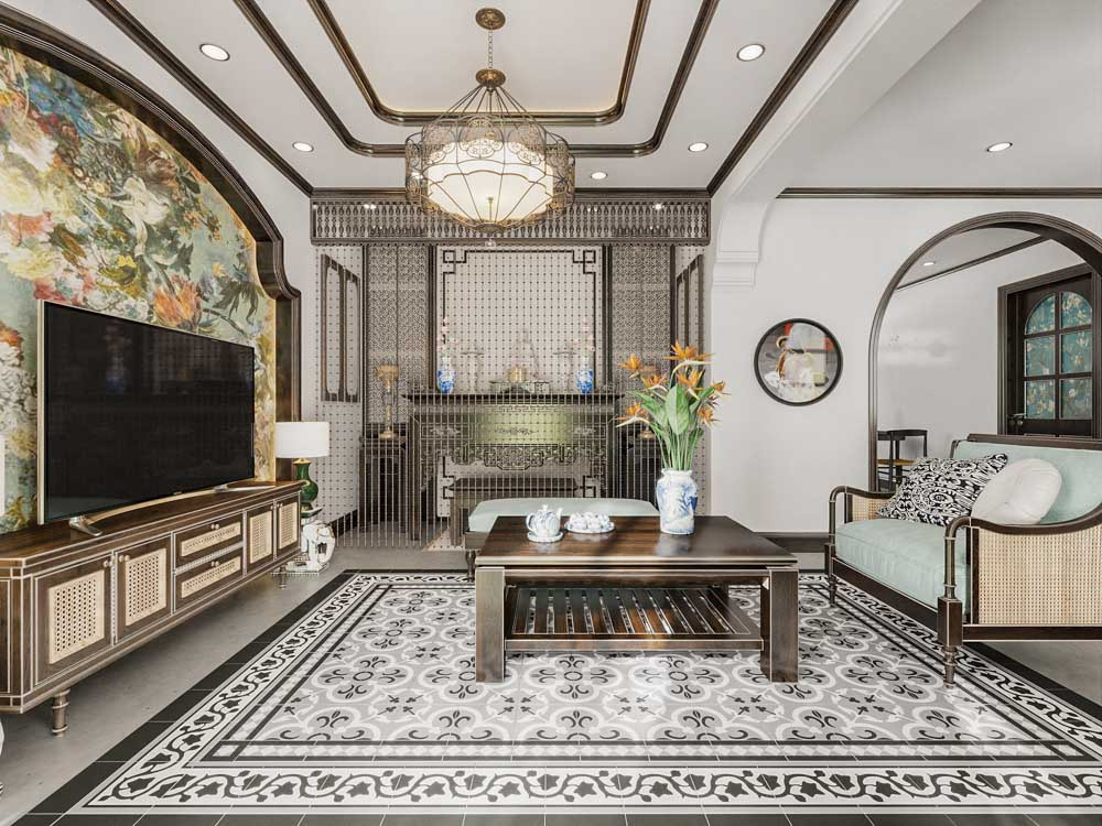 thiết kế nội thất chung cư 2 phòng ngủ