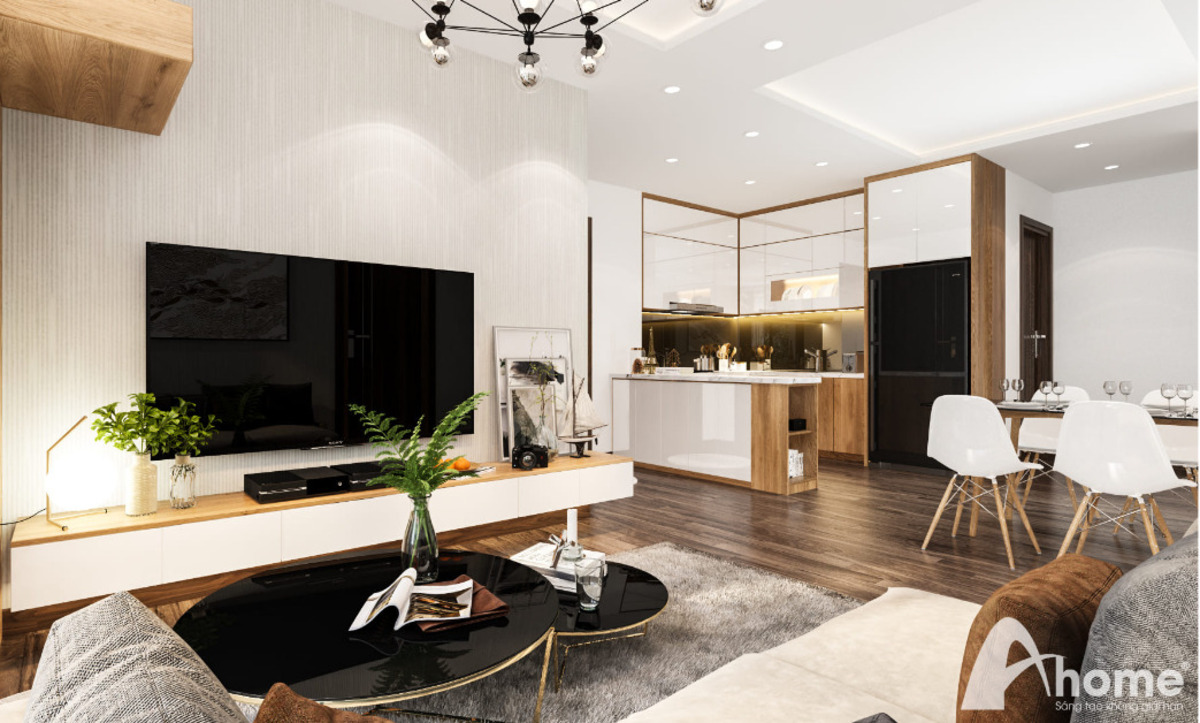 thiết kế nội thất chung cư 3 phòng ngủ