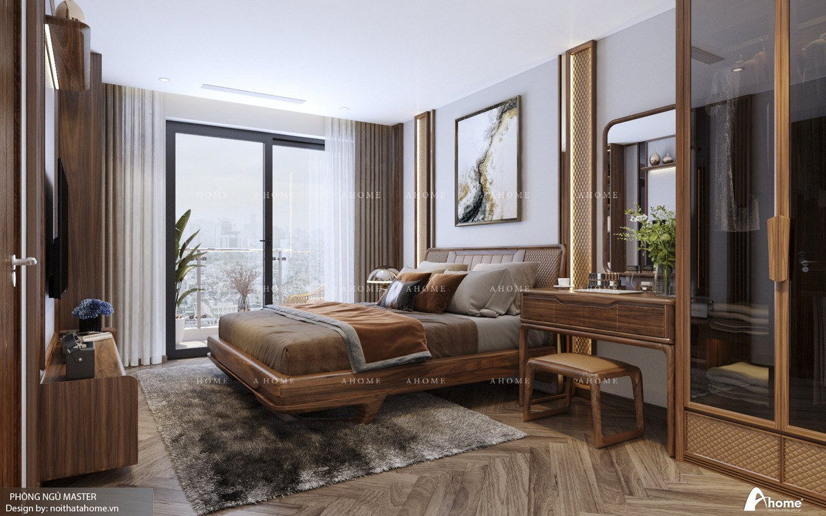thiết kế nội thất 3 phòng ngủ