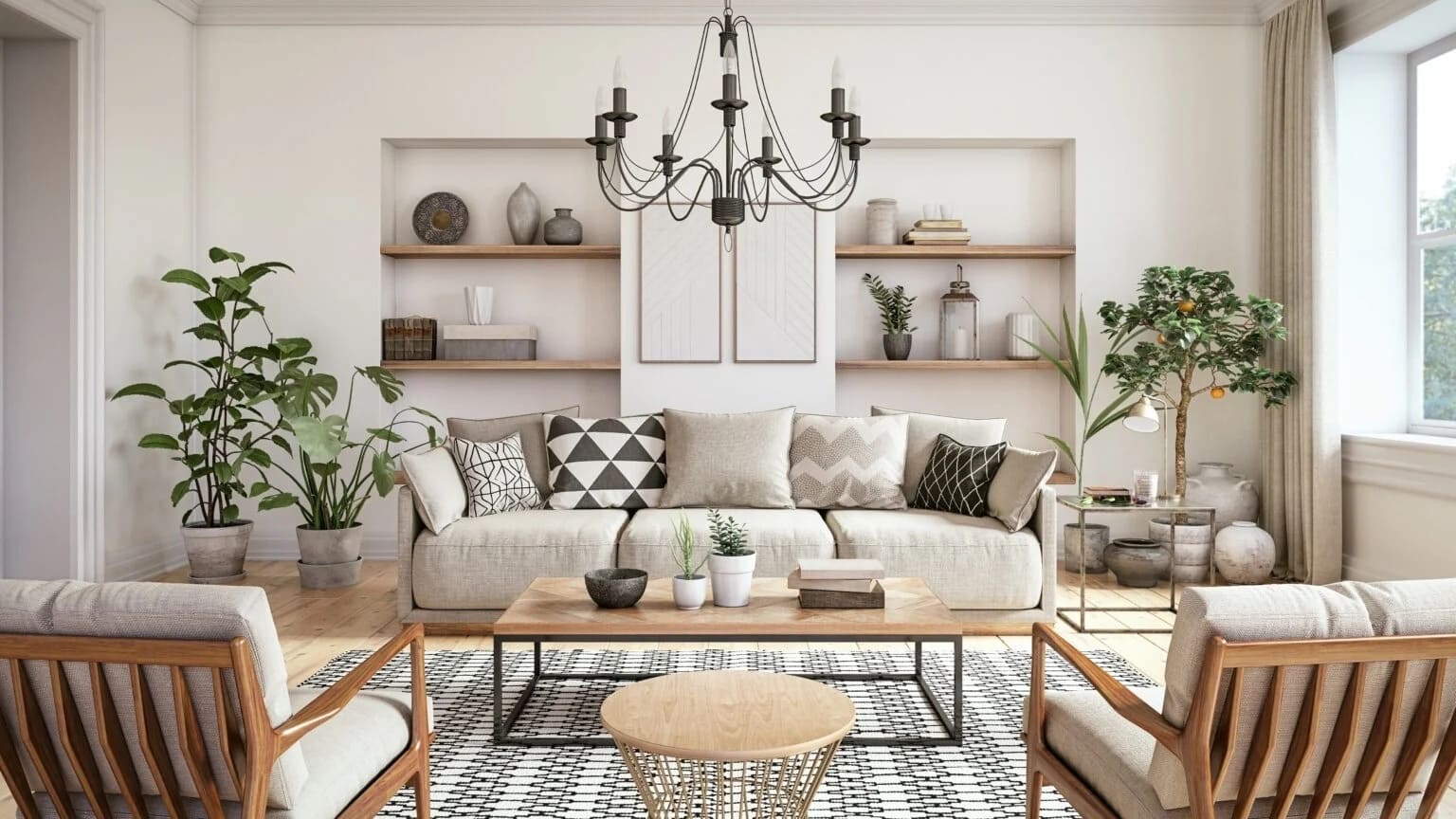 thiết kế nội thất chung cư 56m2