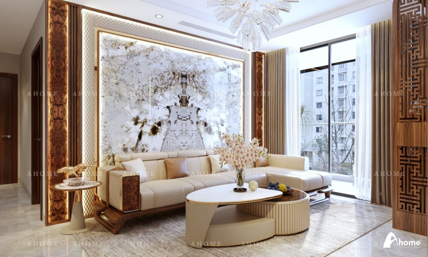 thiết kế nội thất chung cư 56m2
