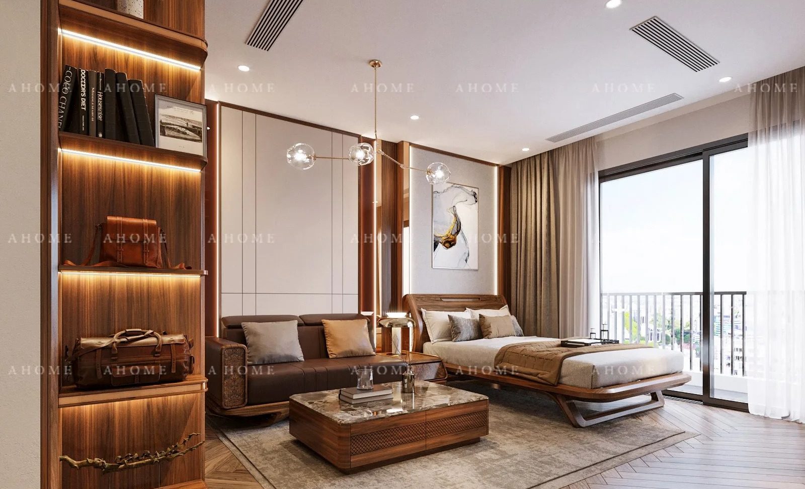 thiết kế nội thất vinhomes ocean park