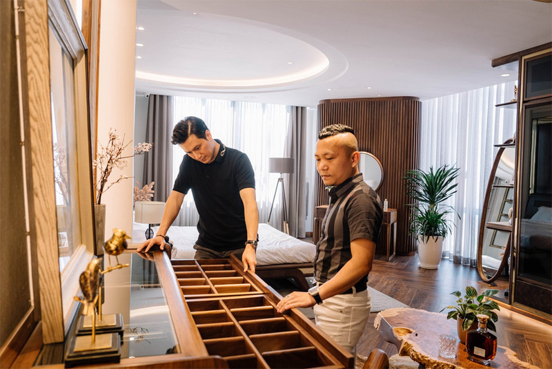 Đội ngũ Ahome luôn giám sát và theo dõi tiến độ thi công trong suốt dự án