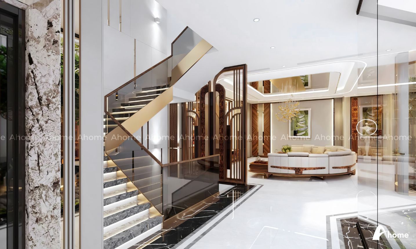 thiết kế nội thất nhà phố