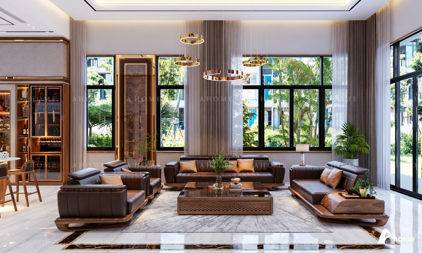 thiết kế nội thất nhà phố