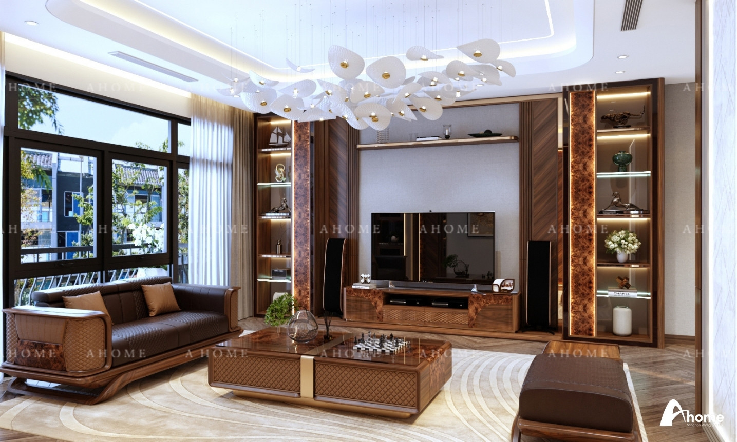 thiết kế nội thất nhà phố