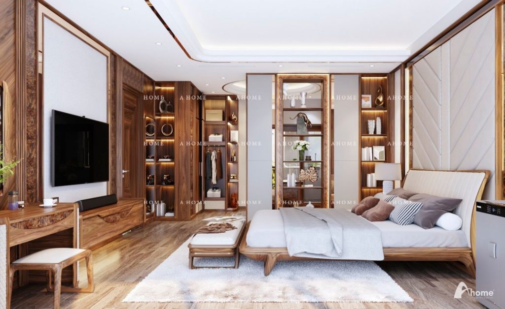 Thiết kế nội thất phòng ngủ 12m2