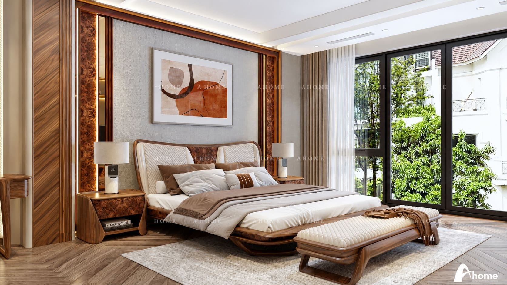 thiết kế nội thất phòng ngủ chung cư