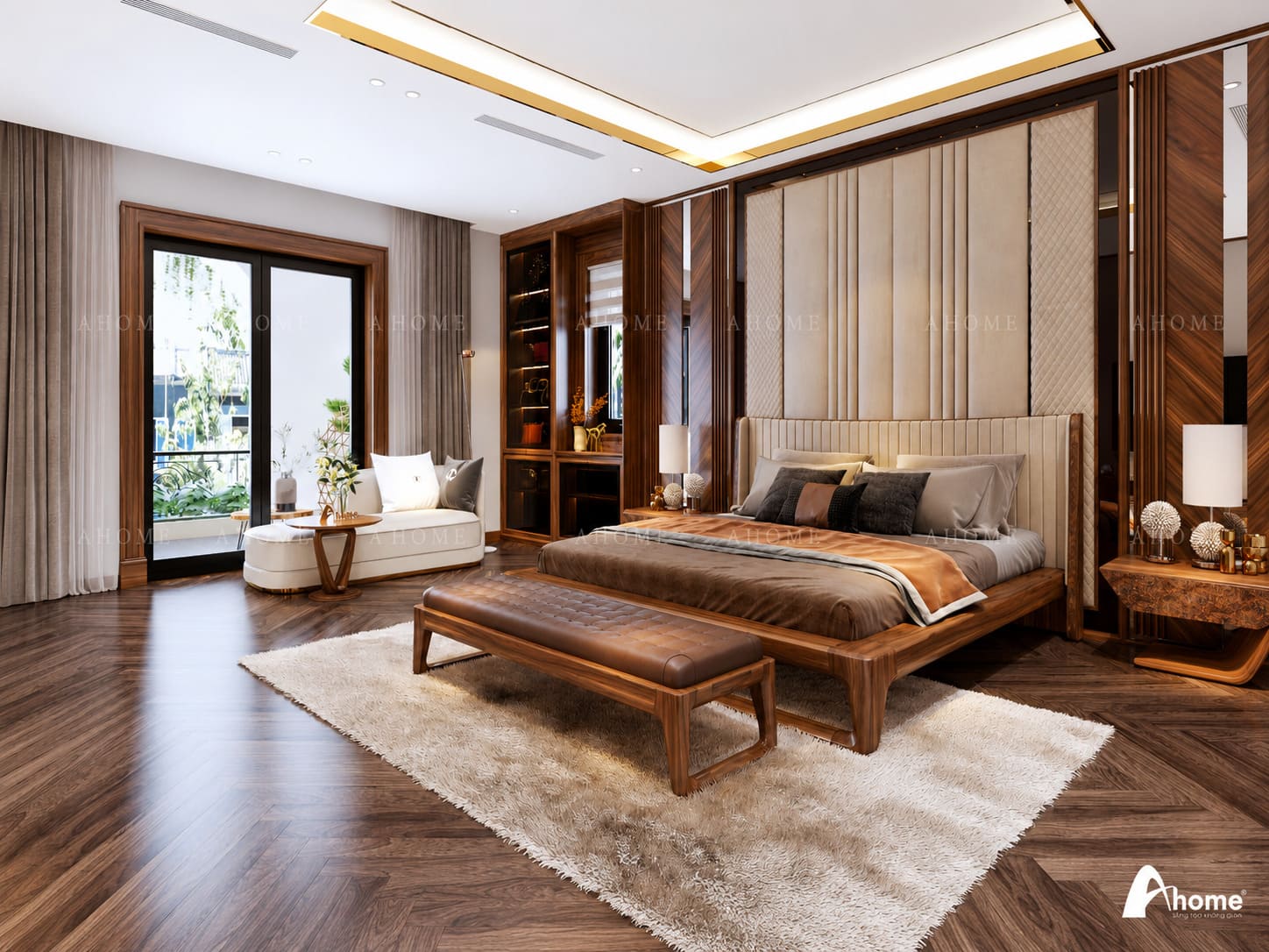 thiết kế nội thất phòng ngủ chung cư