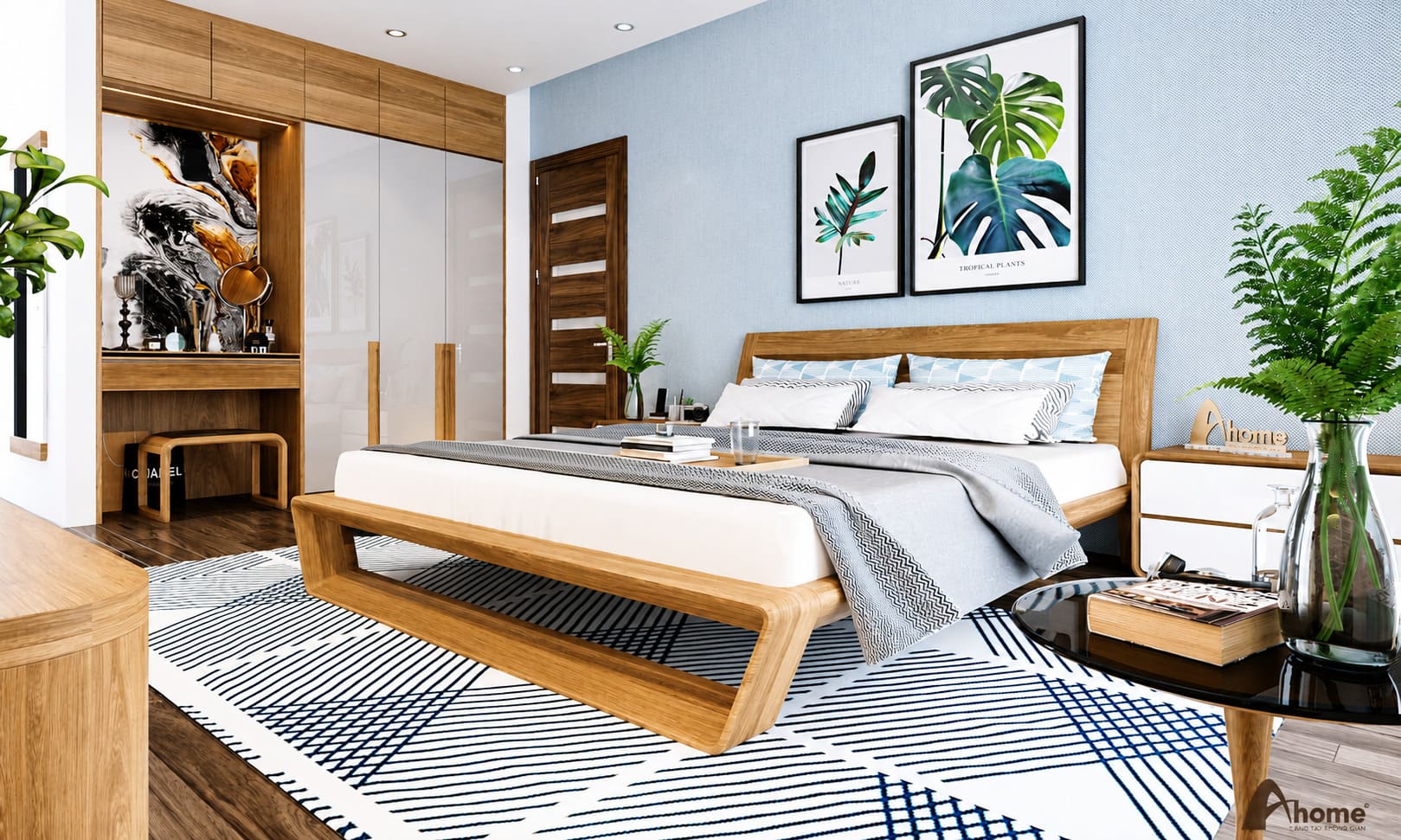 thiết kế nội thất phòng ngủ chung cư