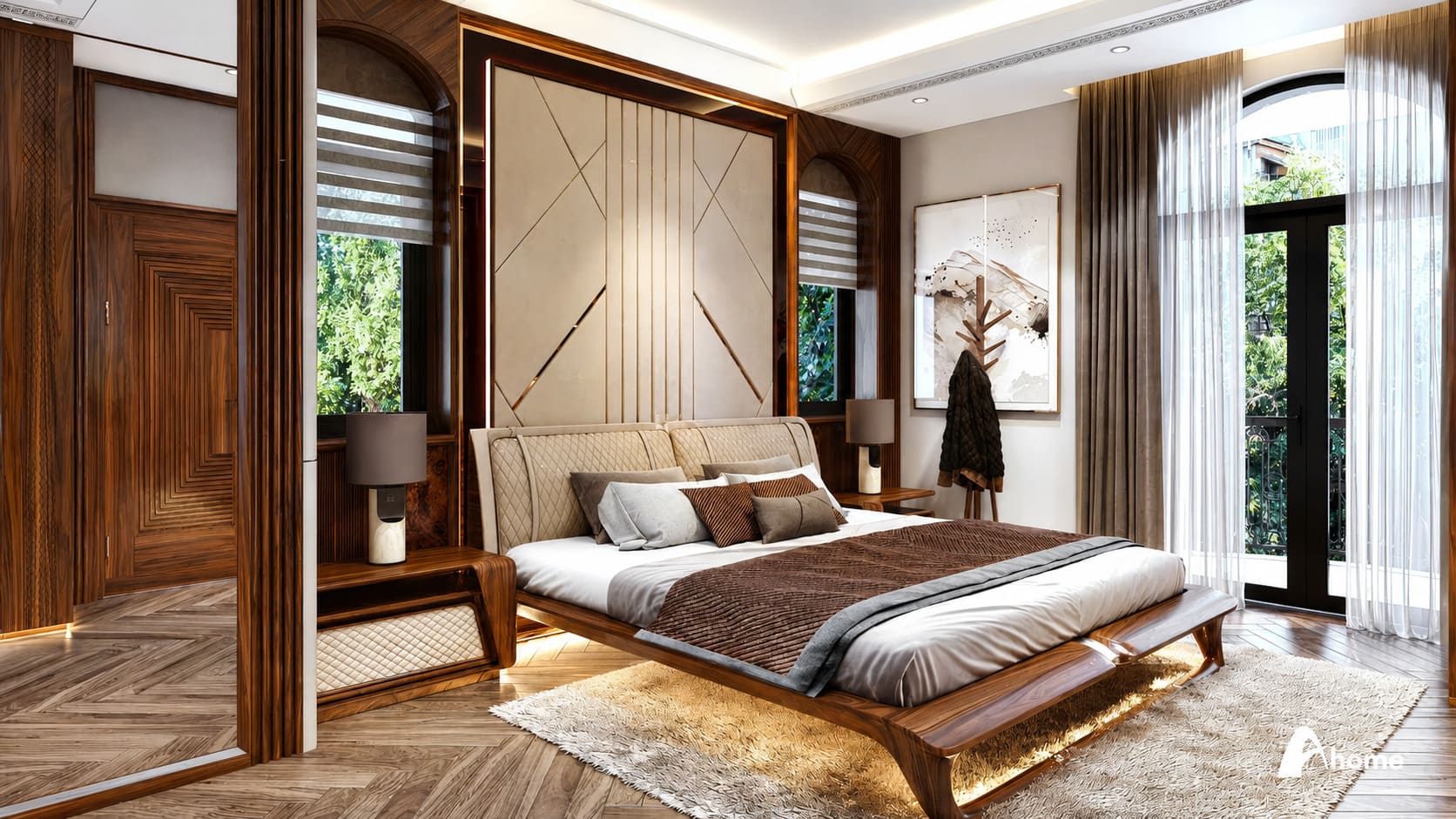 thiết kế nội thất phòng ngủ chung cư