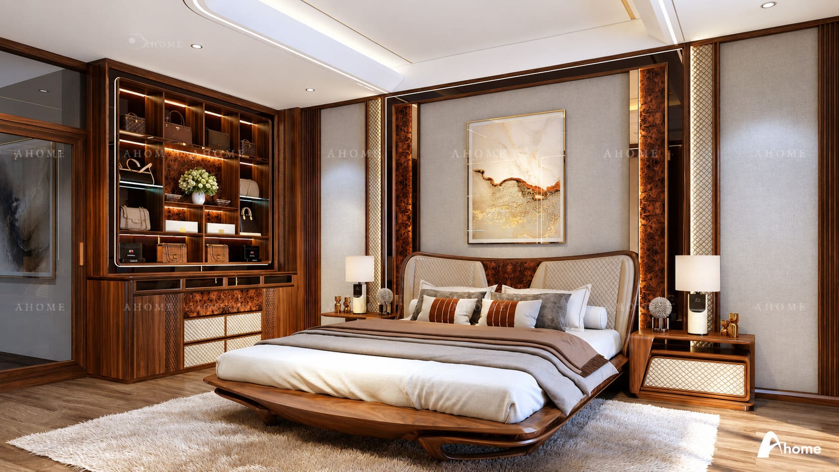 thiết kế nội thất phòng ngủ chung cư